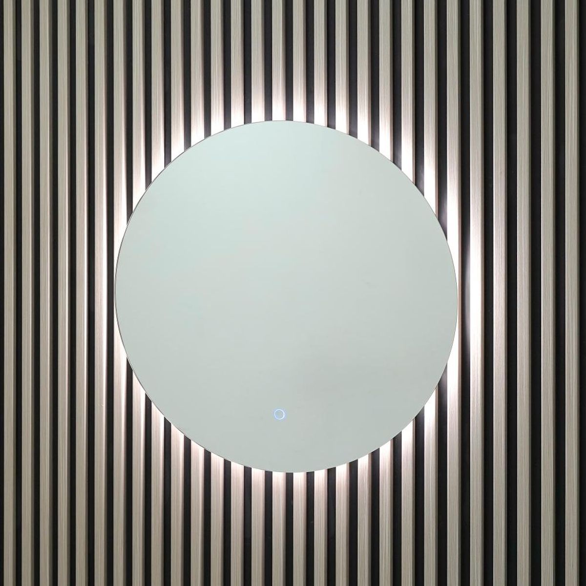 GENERICO - ESPEJO REDONDO MIXA 60CM LED TOUCH ANTIEMP