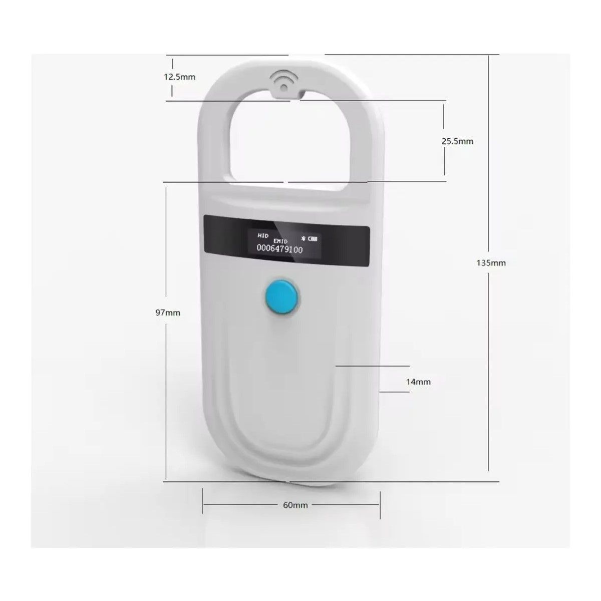 GENERICO - Lector Chip Mascotas Rfid Perros Gatos BELUG