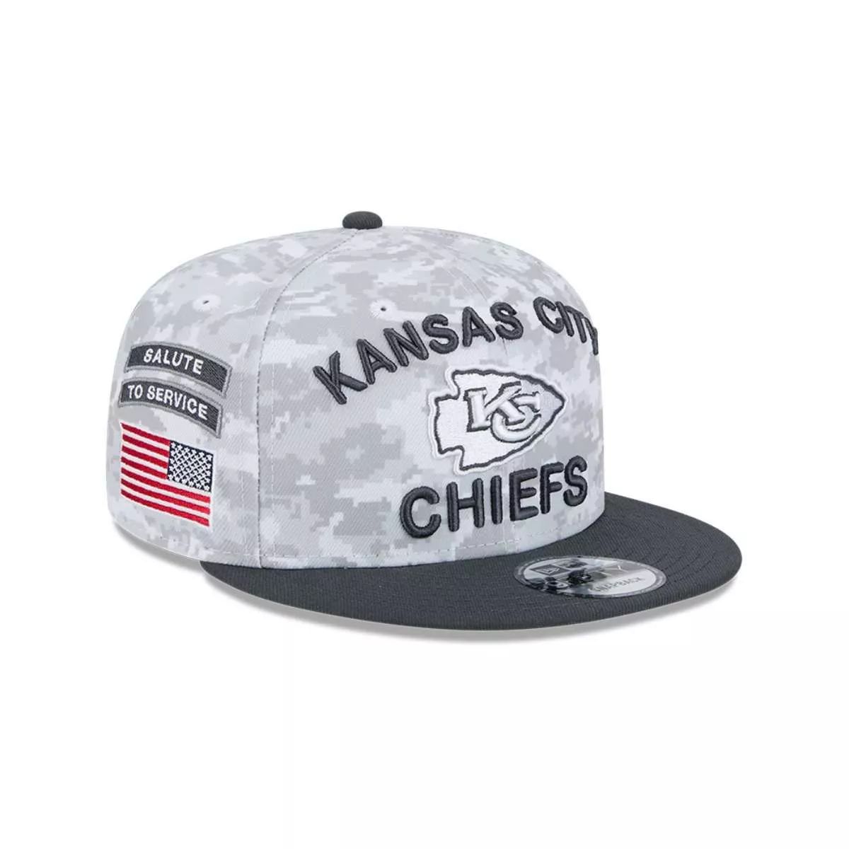 NEW ERA - Jockey Gorra New Era 9Fifty Chiefs Nfl STS Charcoal