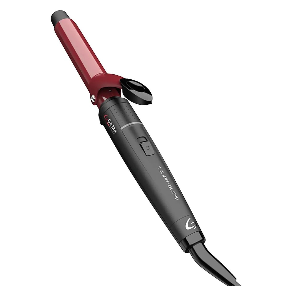 GAMA - Ondulador Rizadora de barril con pinza Tourmaline 25mm Gama