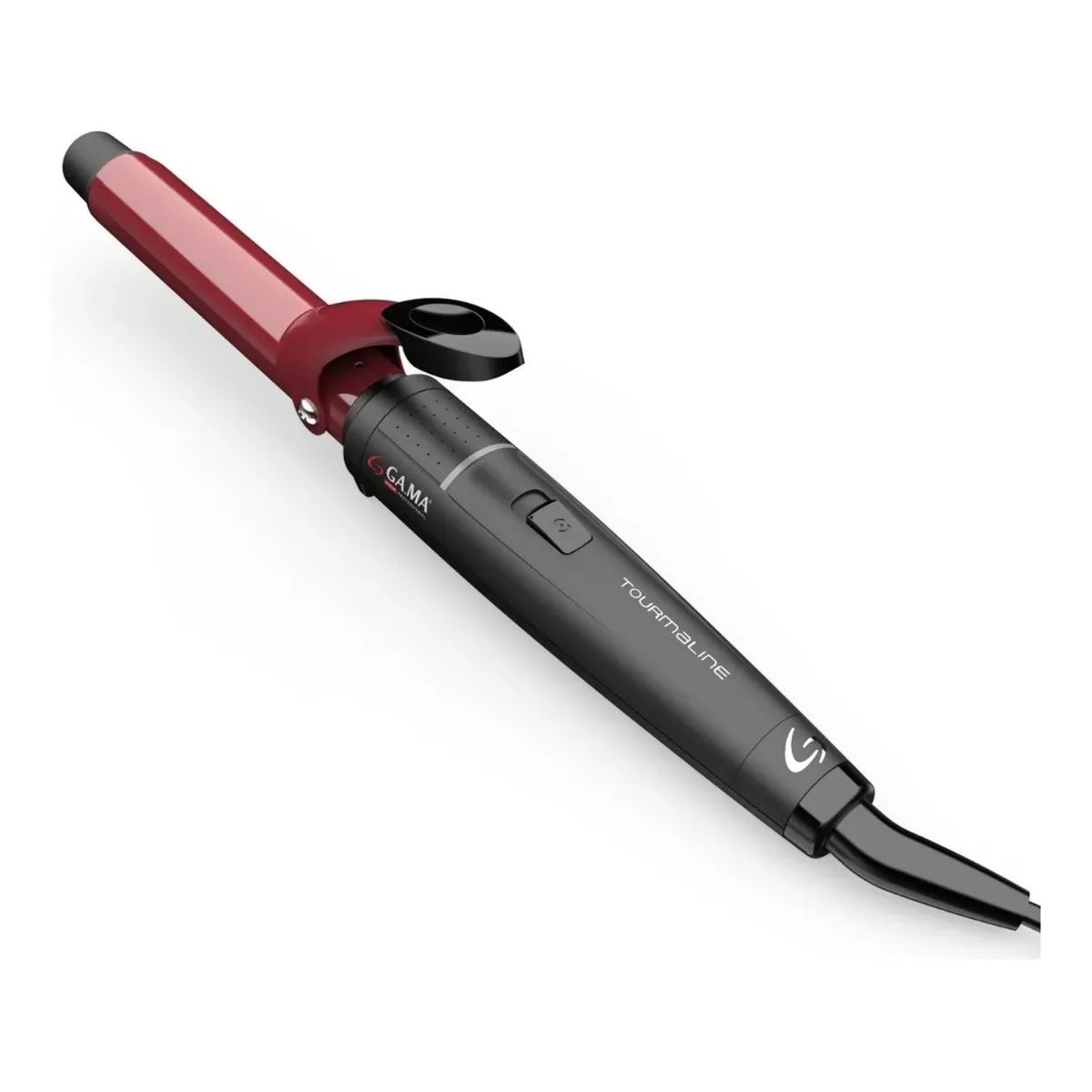 GAMA - Ondulador Rizadora de barril con pinza Tourmaline 19mm Gama