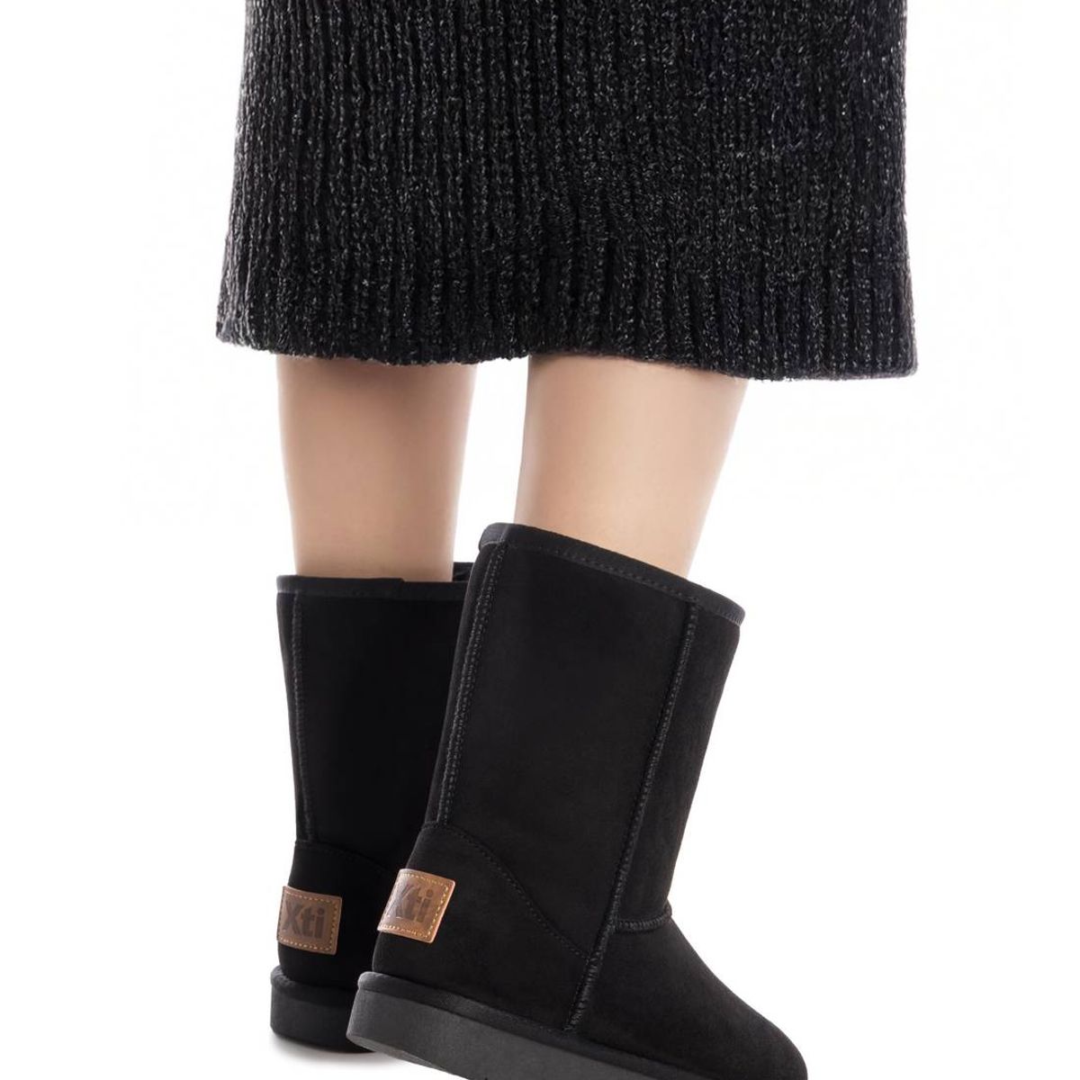 XTI - Botín Pantufla Mujer Xti 144445 Negro