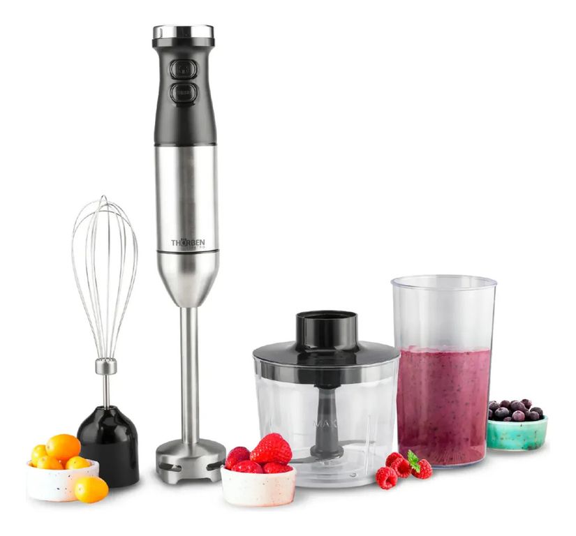 Minipimer Batidora De Inmersion Thor Hb 600w 4 En 1