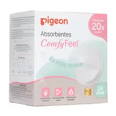 PIGEON - Protectores De Lactancia Comfy Feel Aloe Vera + Suave