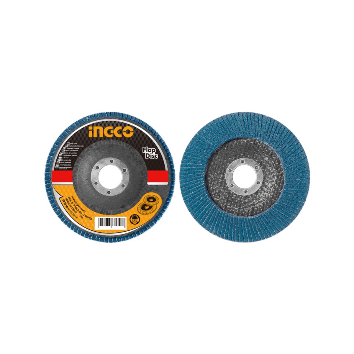 INGCO - Disco Circonio Traslapado Ingco Grano 60 115mm FDZ1152 Pro Max Durable