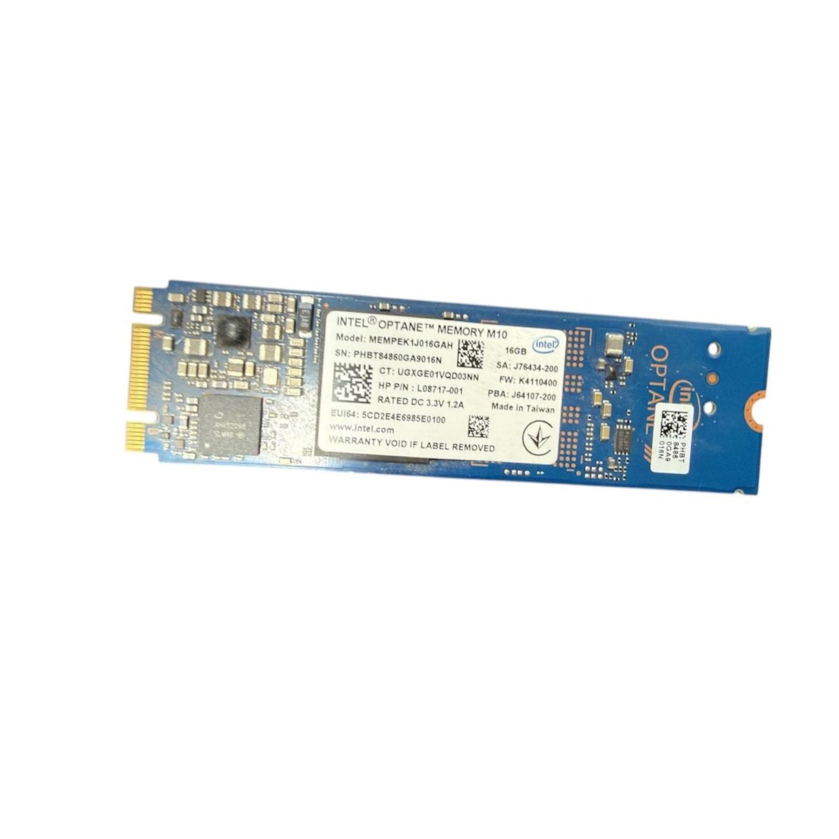 INTEL - Memoria Intel Optane 16gb M10 Mempek1j016gah Reacondicionado