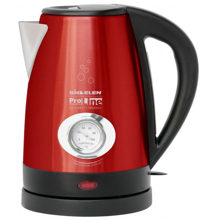 SINDELEN HERVIDOR ROJO 1.7 LT PROLINE HA3180RJ