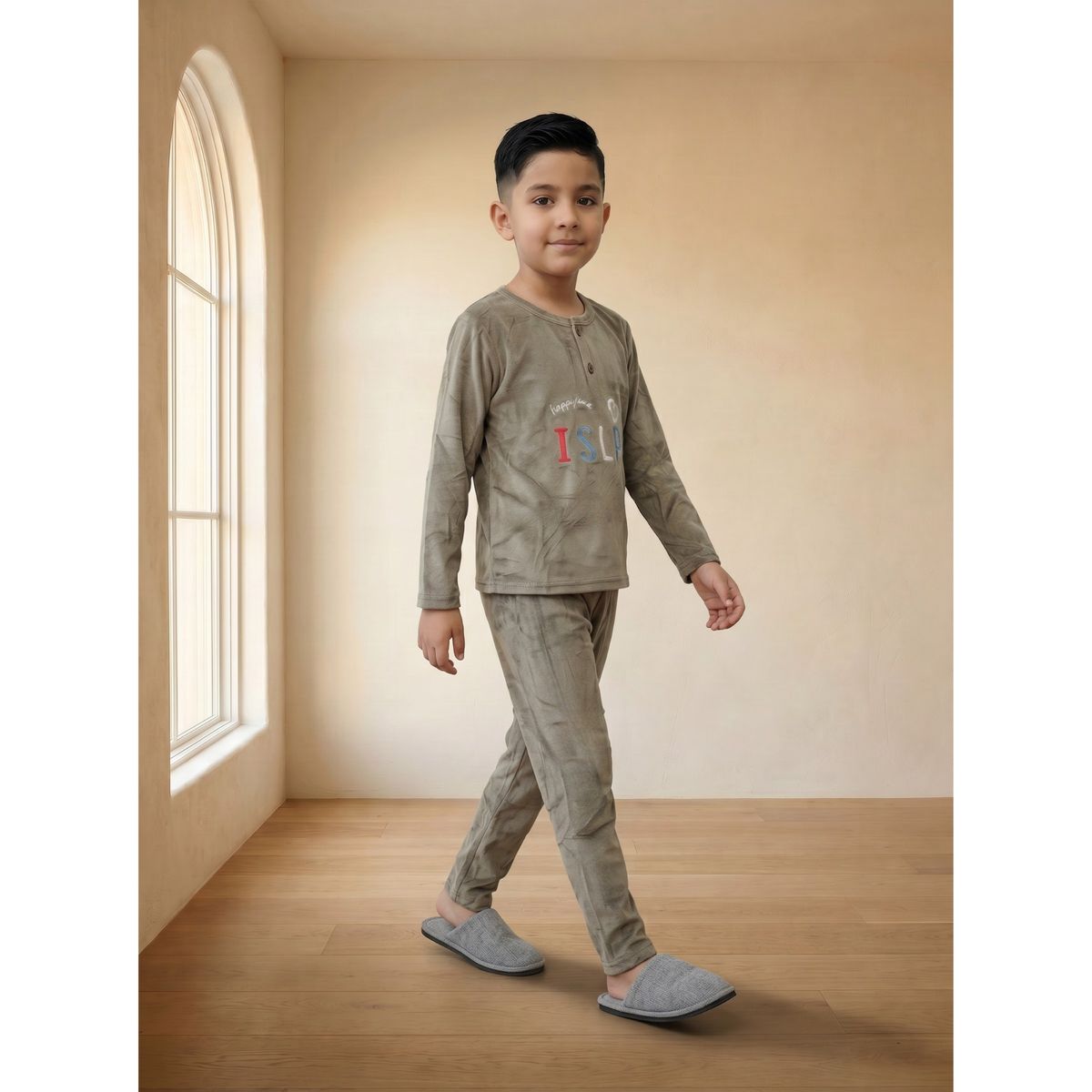LIKE SHOP - Pijama Micropolar Niños Invierno Diseños Y Colores 0435