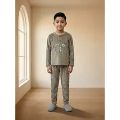 LIKE SHOP - Pijama Micropolar Niños Invierno Diseños Y Colores 0435