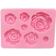 GENERICO - Rosas Para Decorar Pasteles Chocolate Fondant Repostería