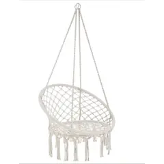 GENERICO - Silla Hamaca Colgante Columpio Terraza tejida
