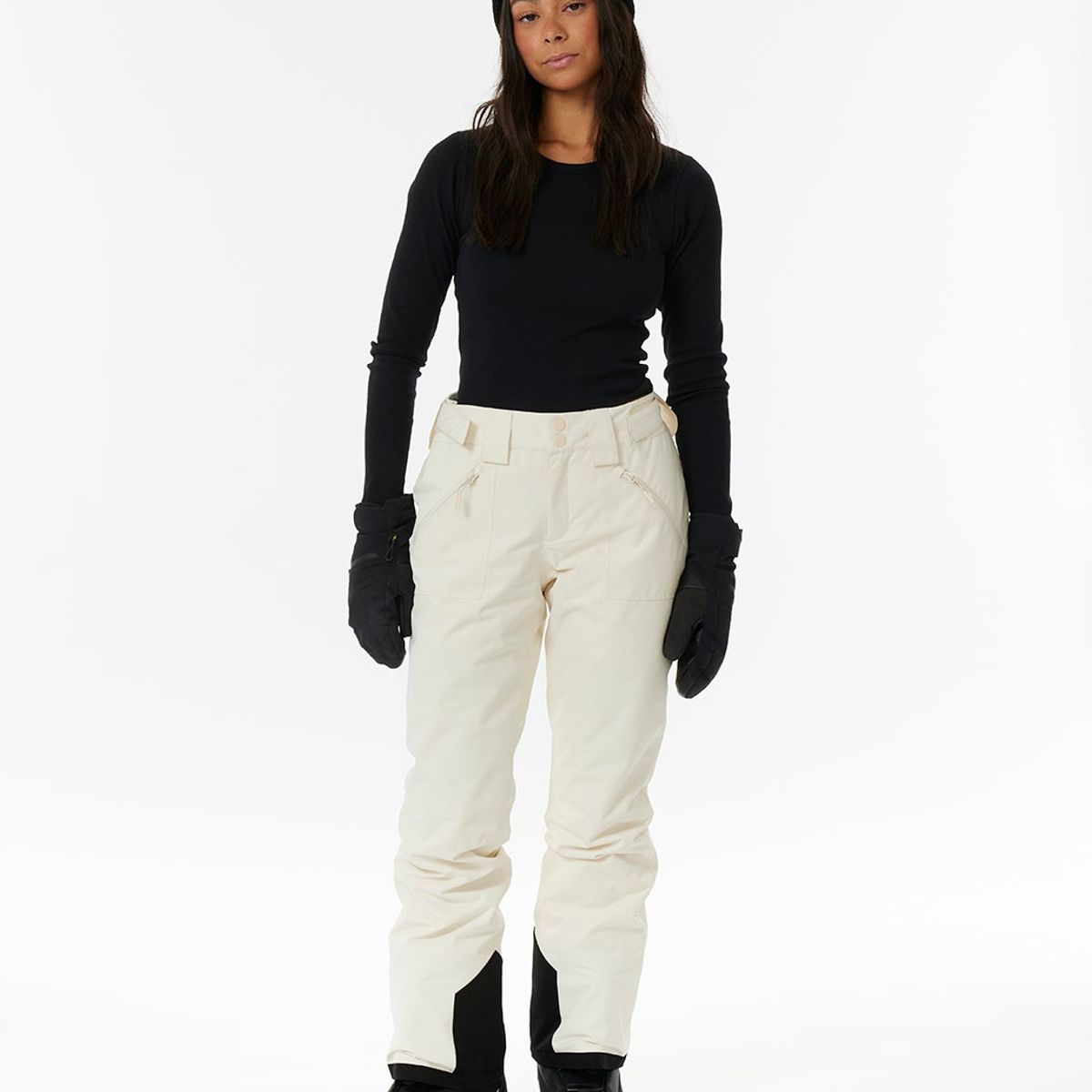 RIP CURL - Pantalon Snow Nivek Blanco Mujer Rip Curl