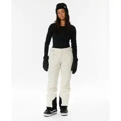 RIP CURL - Pantalon Snow Nivek Blanco Mujer