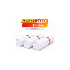 GENERICO - Pack X300 Bolsas De Embalaje Courier Autoadhesiva 55x40cm