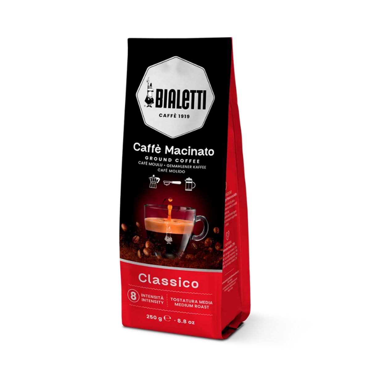 BIALETTI - Café Molido Classico 250grs Bialetti