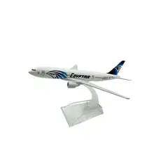 GENERICO - Avión Aleación Colección 1400 Modelo Egyptair