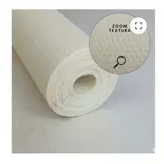 GENERICO - Revestimiento de pared de fibra de vidrio, color beige, rollos de 25 metros de largo por 1 metro de ancho
