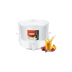 GENERICO - Jarra Dispensador De Bebidas 3 Tanques Giratorio 360° 5.2l