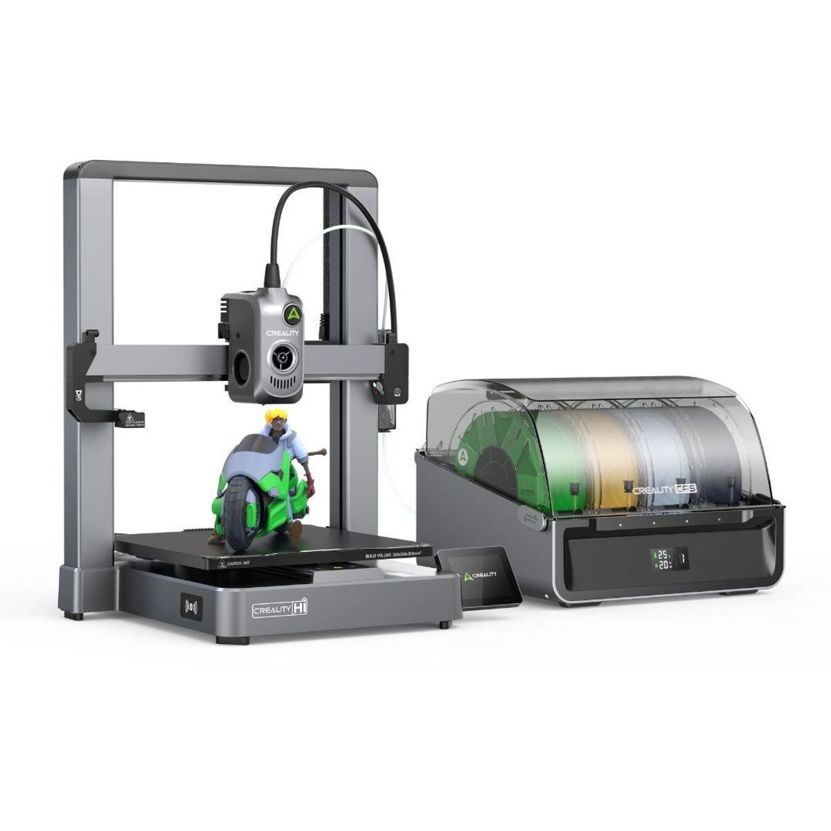 CREALITY - Impresora 3D Creality Hi Combo Multicolor de Alta Resolución para Hogar