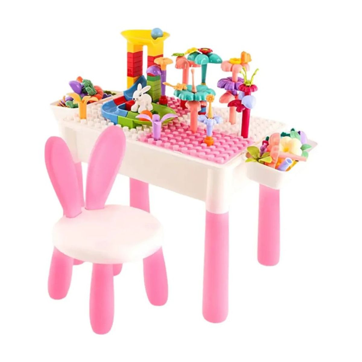GENERICO - Mesa Didáctica Bloques de Construcción 89pcs