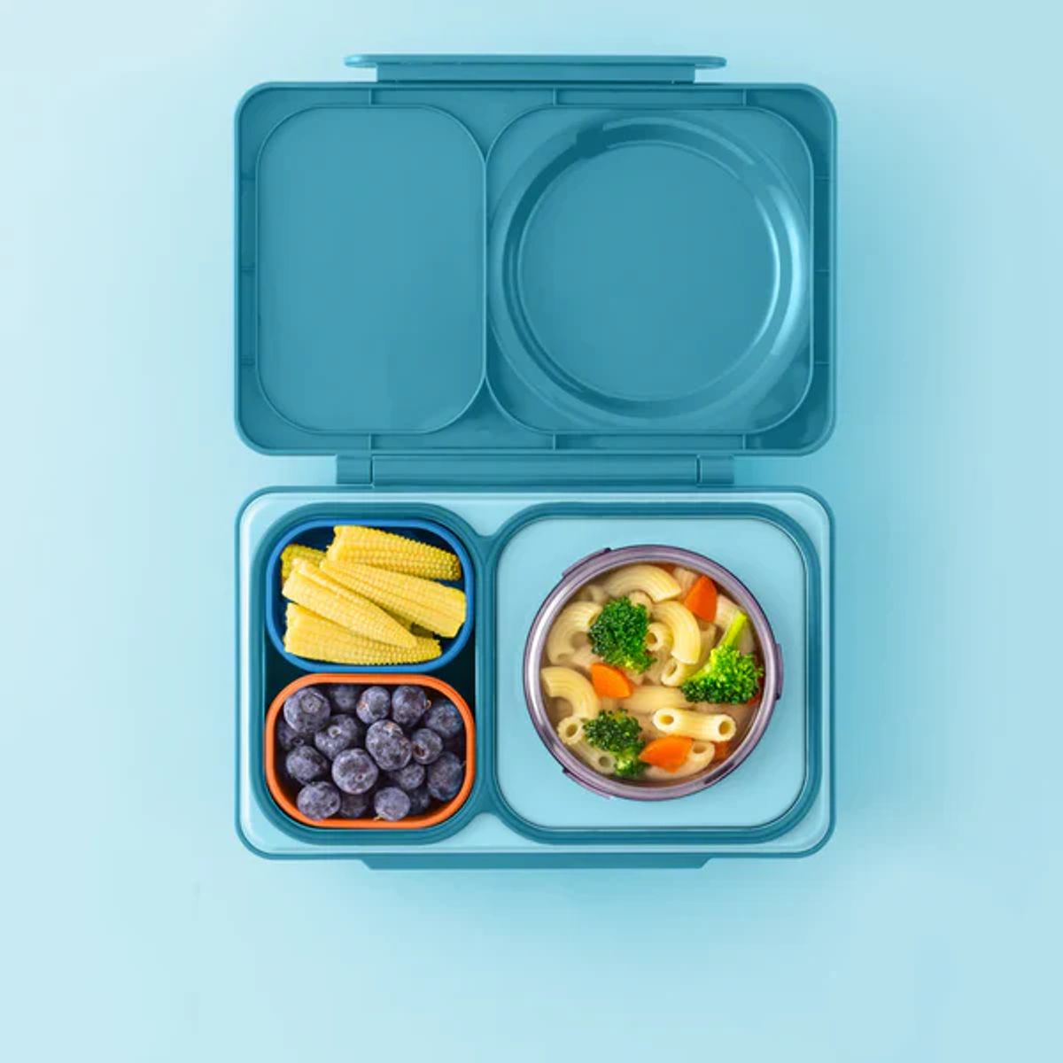 OMIELIFE - OmieBox UP Dip Containers - Set de Contenedores Herméticos para OmieBox UP® - BlueOrange - Omie