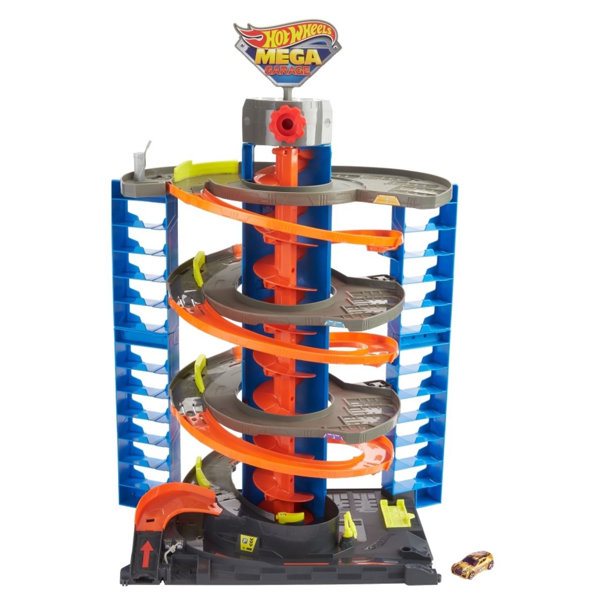 HOT WHEELS - Pista de Autos Mega Garage Hot Wheels