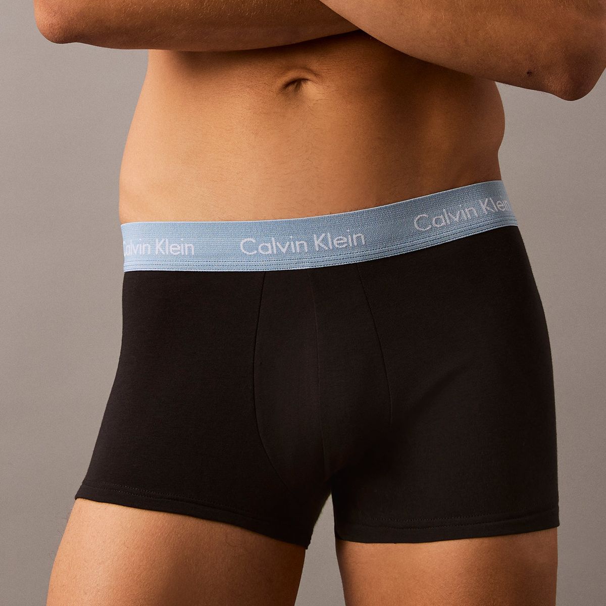 CALVIN KLEIN - Pack 3 Bóxers Trunk Cotton Strech Negro Calvin Klein