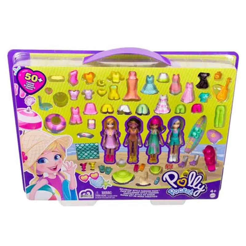 POLLY POCKET - Set De Juego Super Colección Acuática De Modas Polly Pocket