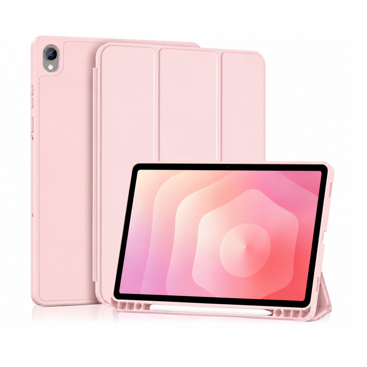 GENERICO - Funda Smart Cover Para Tablet Samsung S11 11 Rosado