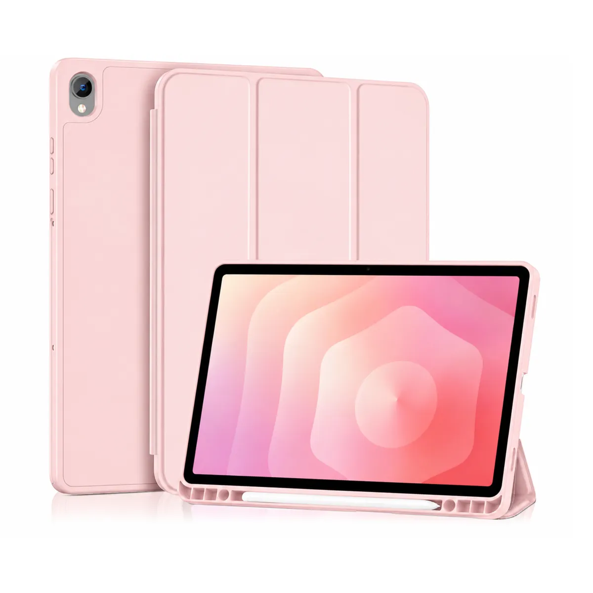 GENERICO - Funda Smart Cover Para Tablet Samsung S11 11 Rosado