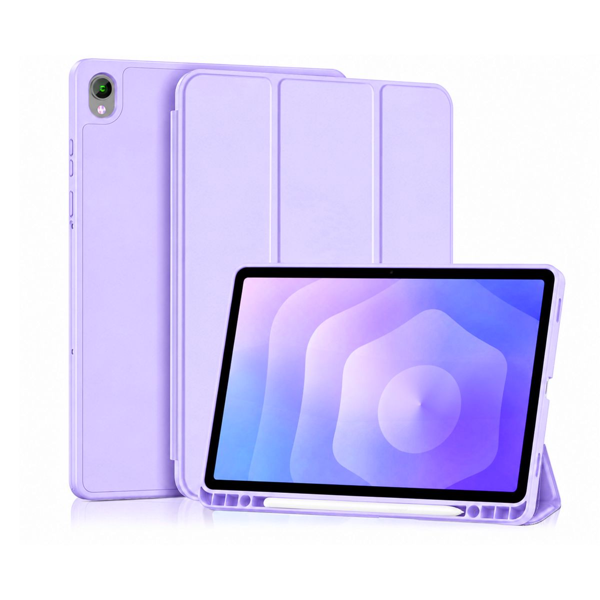 GENERICO - Funda Smart Cover Para Tablet Samsung S11 11 Lila