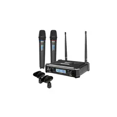 SKP - Set de Micrófono inalámbrico de mano UHF 600 Pro