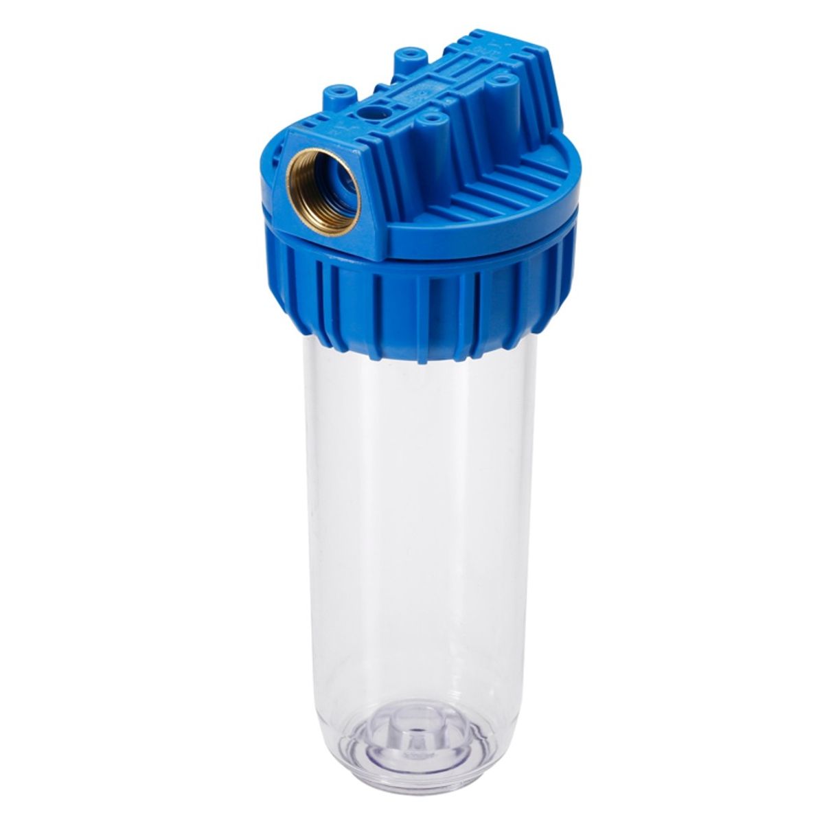 FLOWMAK - Carcasa para filtro 10x2,5 pulg 1x1 inserto bronce