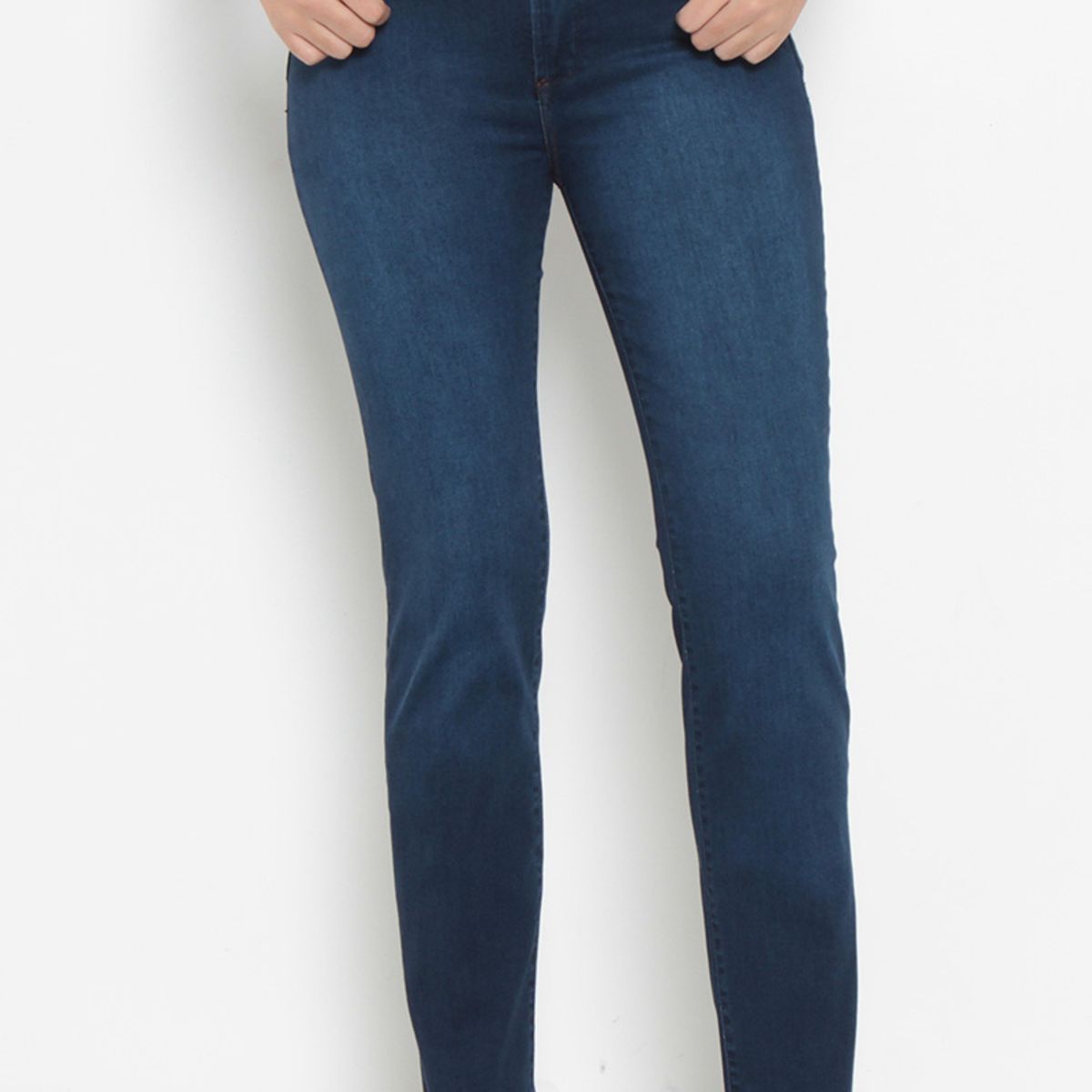 WADOS - JEANS MUJER PITILLO PUSH UP TIRO ALTO PRETINA MEDIA DOS BOTONES