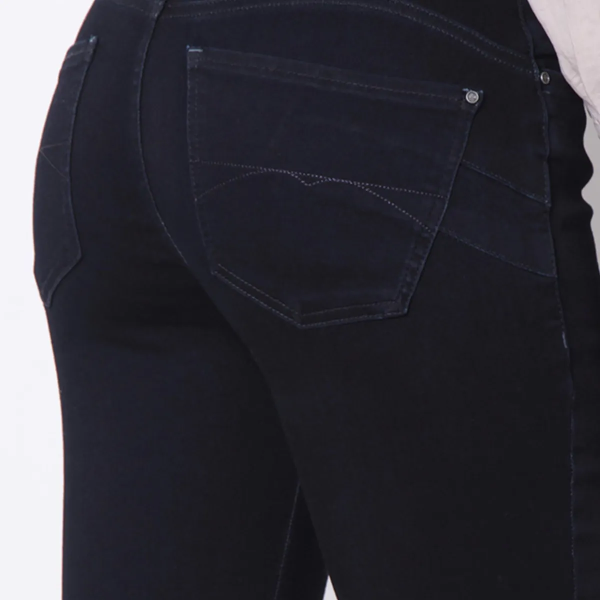 WADOS - JEANS MUJER SLIM ESCULTURAL TIRO ALTO PRETINA ANCHA 3 BOTONES