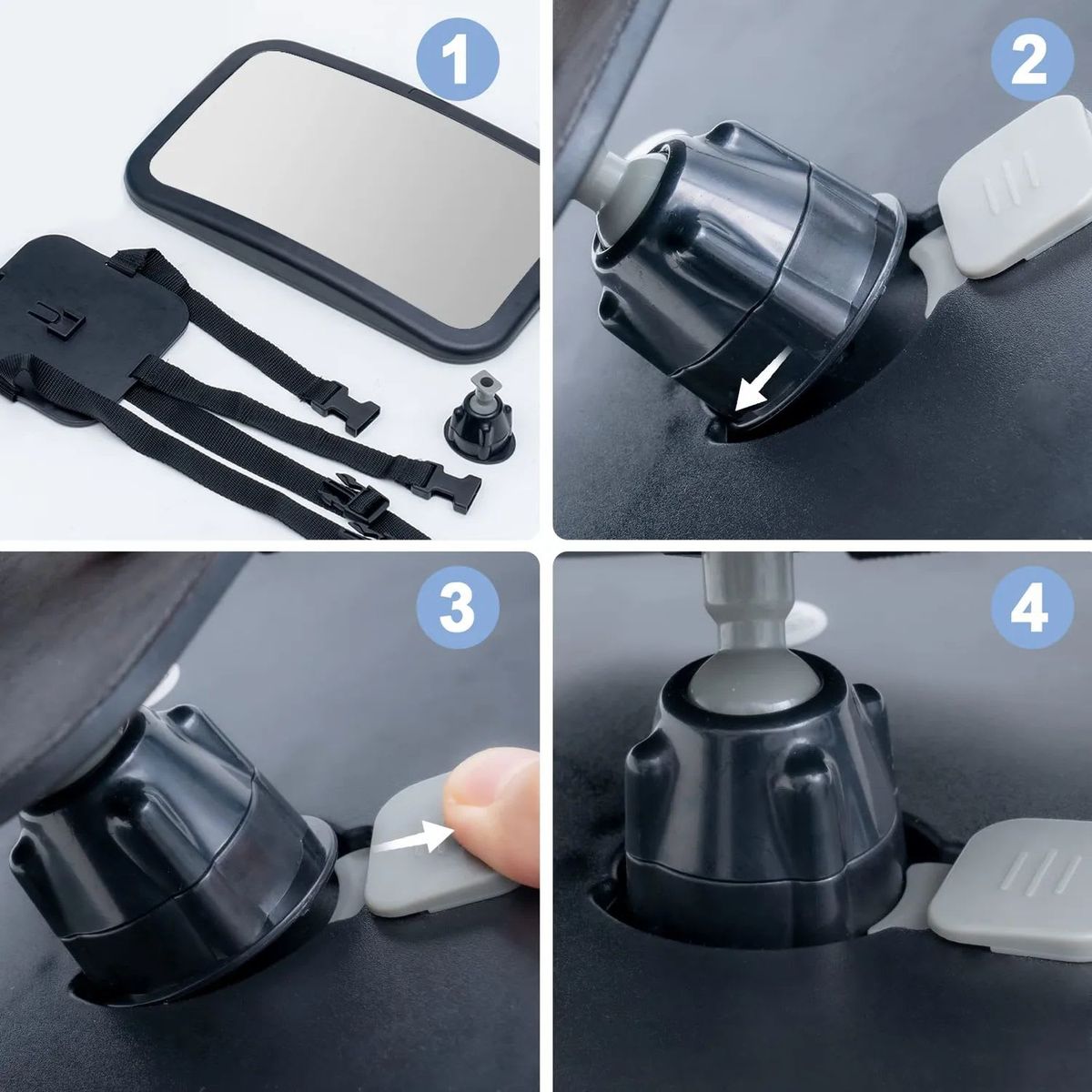 MOVI - Espejo Retrovisor de Seguridad para Bebé