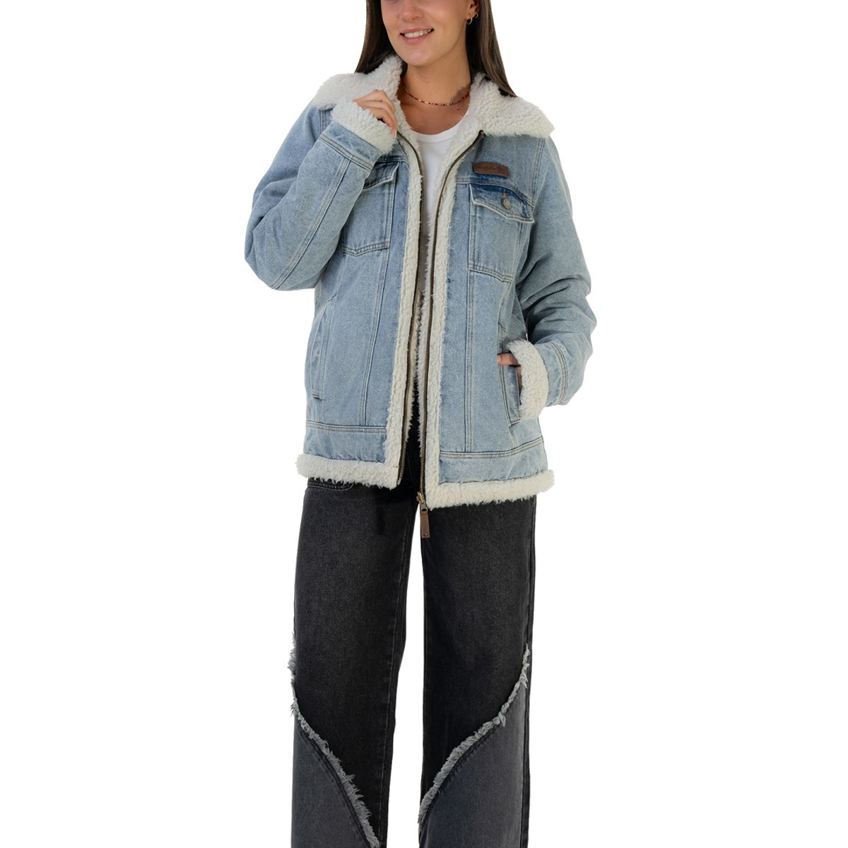 BUFFALO CHILE - Chaqueta Reversible Turpis Mujer Buffalo