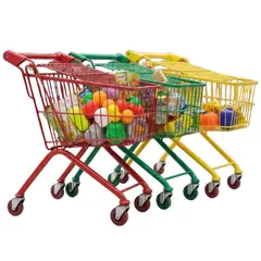 GENERICO - Carrito de Compras Rodantes para Niños