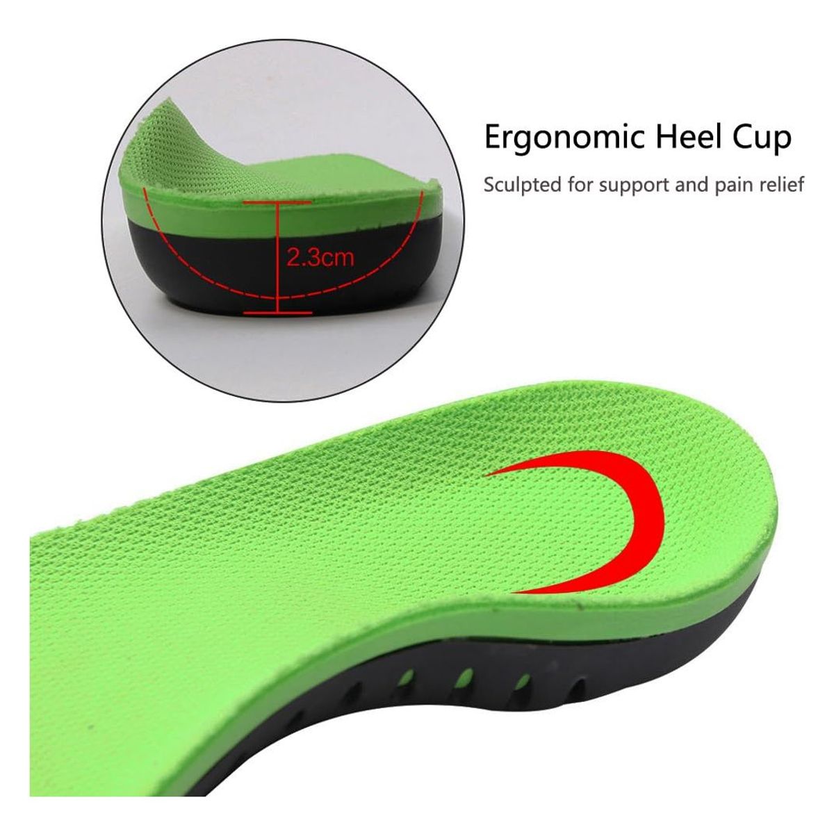 EINICIO - 2 Par Plantillas Para Fascitis Plantar Ortopédicas  40-42