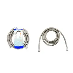 GENERICO - Manguera Para Ducha Flexible 2.5m Acero Inoxidable Universal