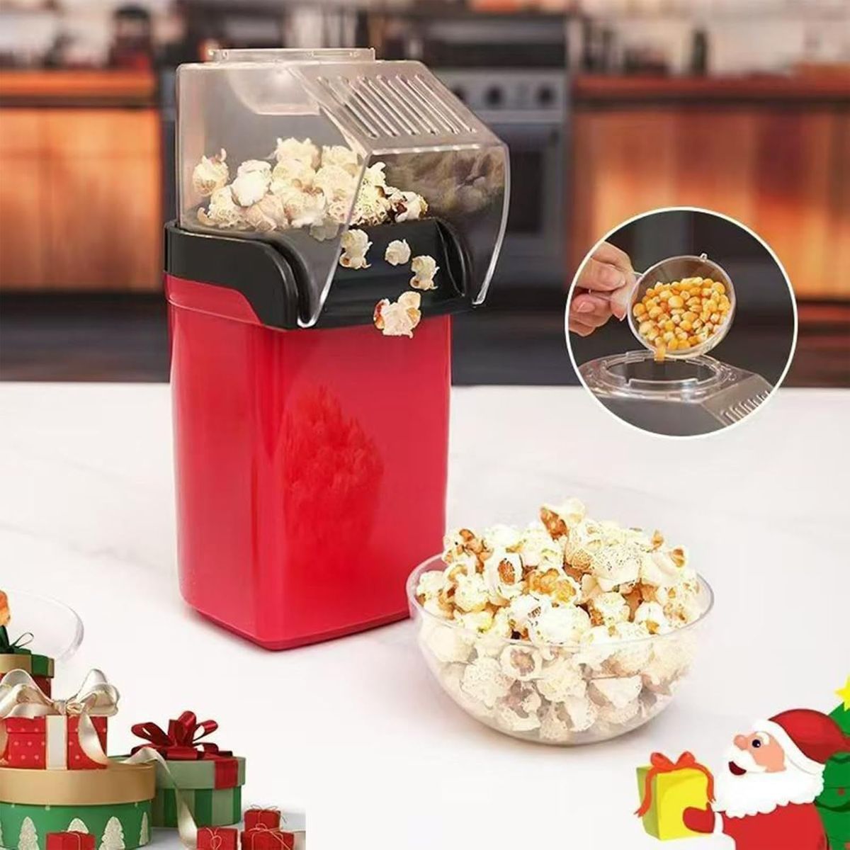 MOVI - Máquina De Palomitas - Cabritas Sin Aceite - Hazlo Tú Mismo