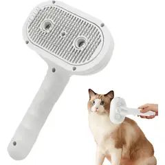 KUANGYE - Cepillo Rociador Para Mascotas Deslanador Vapor Electrico