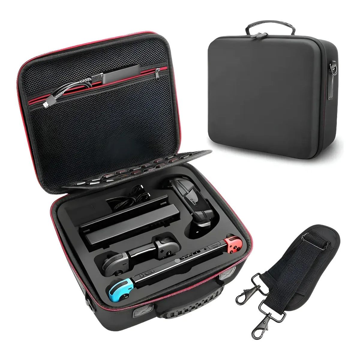 GENERICO - Maleta Funda Para Nintendo Switch Consola Correa De Hombro labg