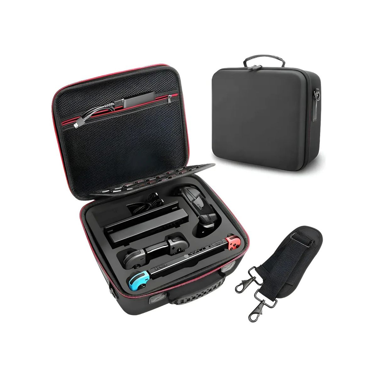 GENERICO - Maleta Funda Para Nintendo Switch Consola Correa De Hombro labg