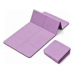 GENERICO - Mat De Yoga Plegable Abdominales Antideslizante 183x60x0.5