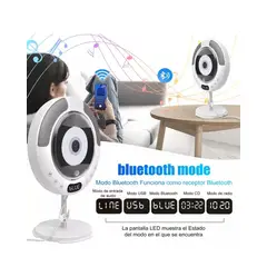 GENERICO - Reproductor De Cd Bluetooth En La Pared Portátil Repetición Labg