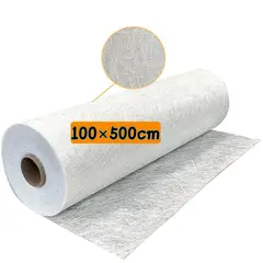 KUANGYE - Tapete De Fibra De Vidrio Cortada 1×5M Matt 450gsm,Apto Para Superficies Y Refuerzos Reparaciones