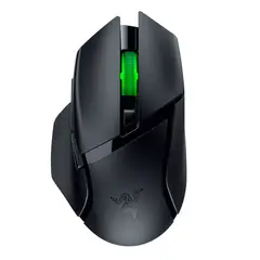RAZER - Mouse Gaming Basilisk V3 X HyperSpeed Mouse Inalámbrico, Pequeño Basilisk RGB Chroma Lighting, Negro