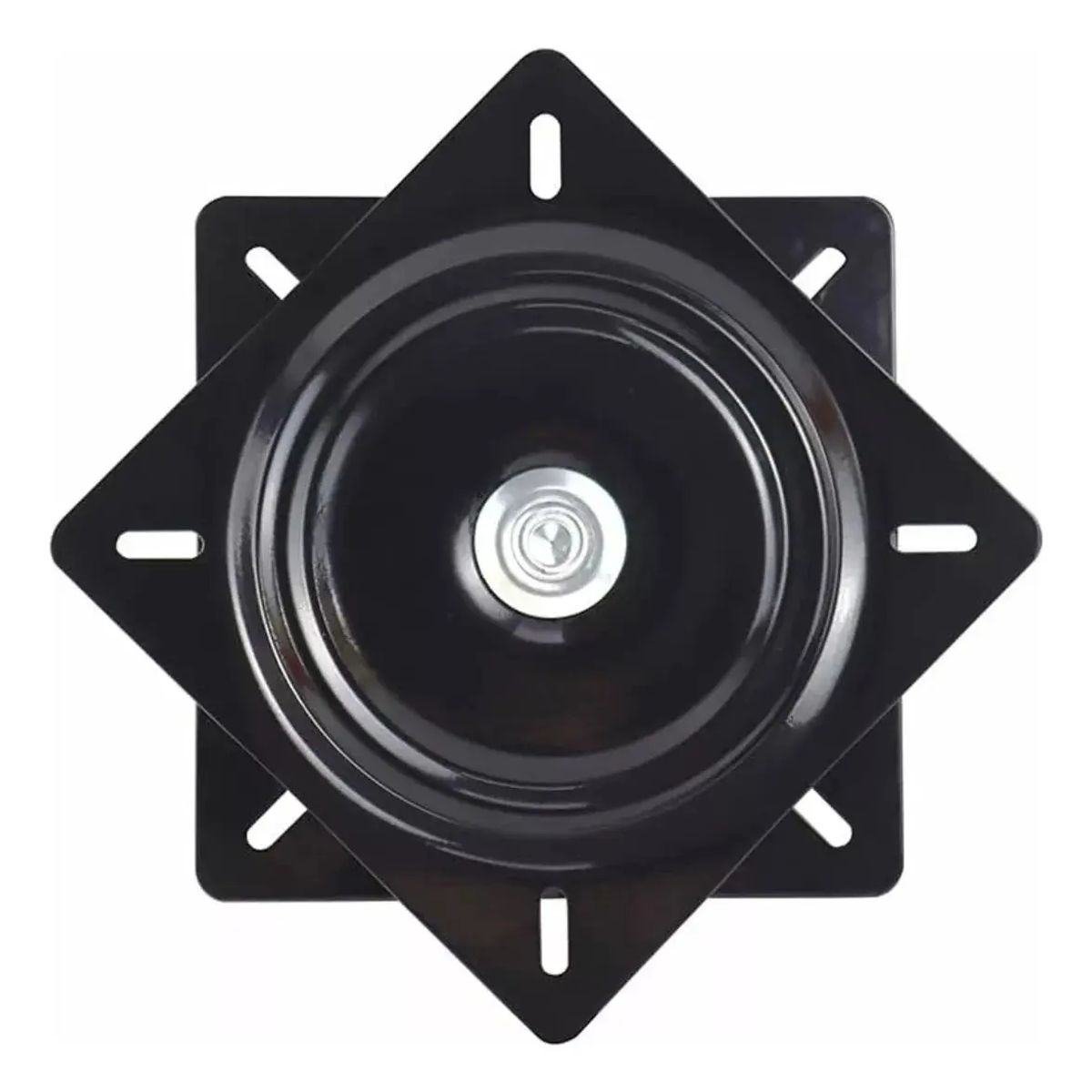 KUANGYE - Base Giratoria Cuadrada Para Taburete De Bar 15 Cm