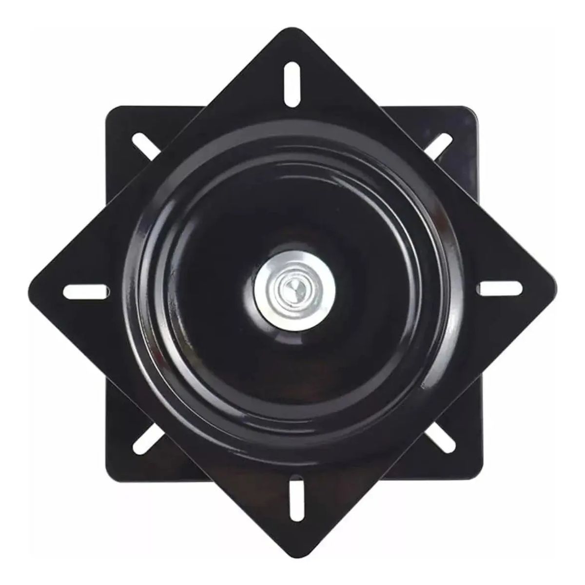KUANGYE - Base Giratoria Cuadrada Para Taburete De Bar 15 Cm